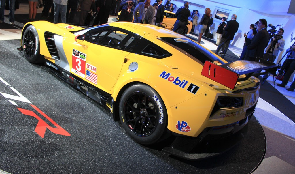 Image: Corvette C7.R race car live photos, 2014 Detroit Auto Show, size