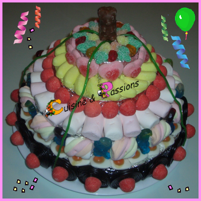 Tuto Explications Pour Faire Un Gateau De Bonbons Cuisine Et Passions
