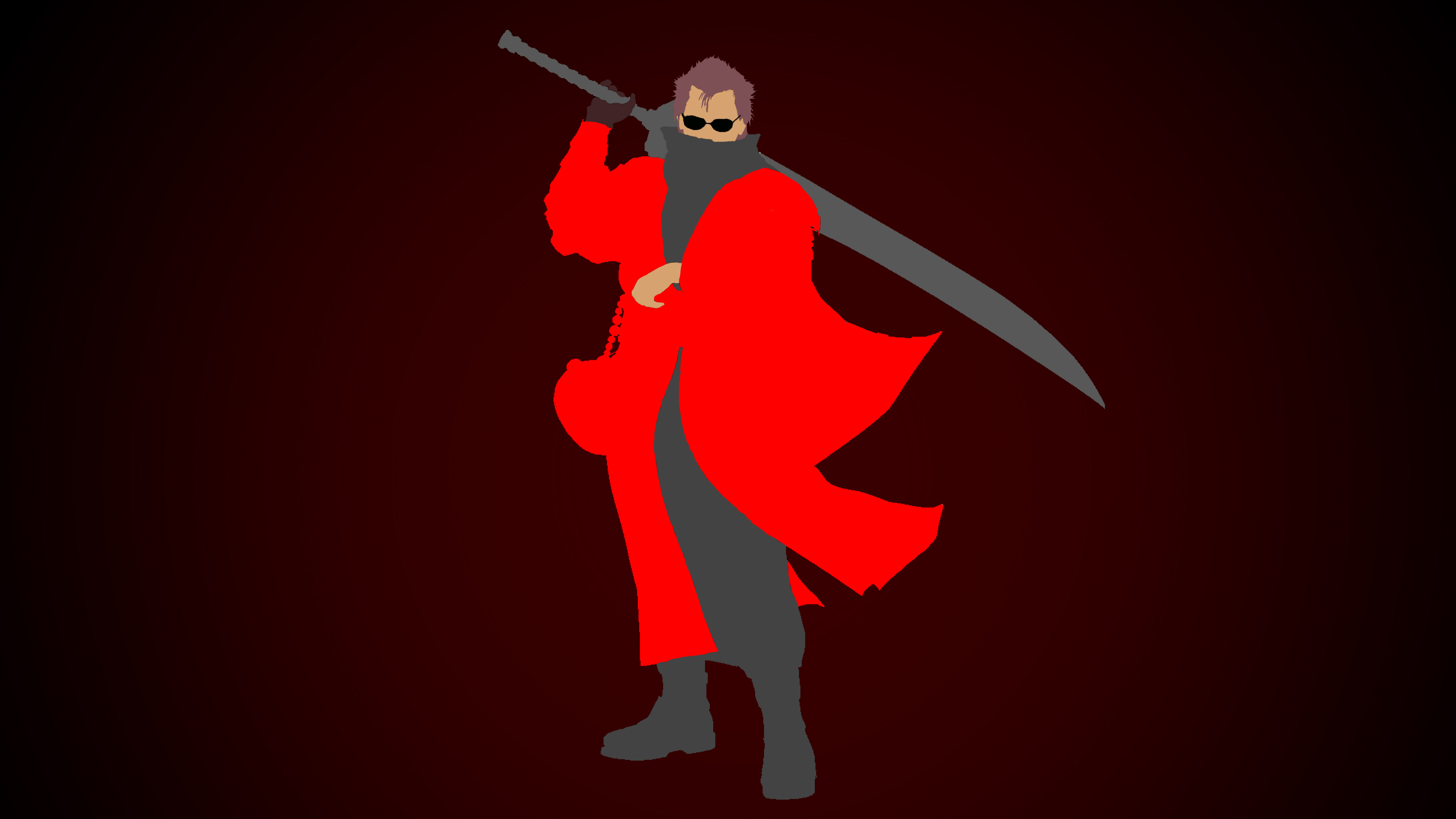 Ffx Auron Minimalistic 4k Wallpaper Finalfantasy