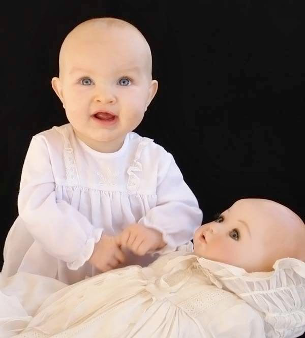 baby real and doll
