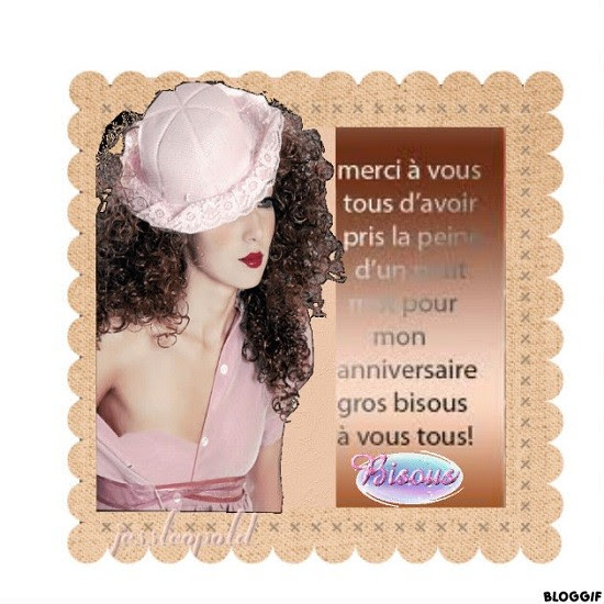Merci Pour Mon Anniversaire