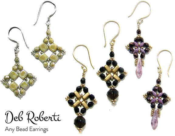 http://www.aroundthebeadingtable.com/Patterns/CoinEarrings.html