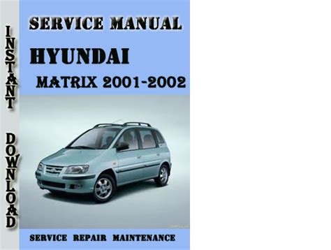 PDF Hyundai Matrix Service Manual Torrent