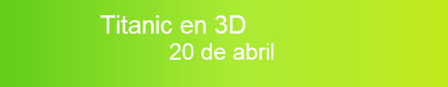 TITANIC 20 de abril