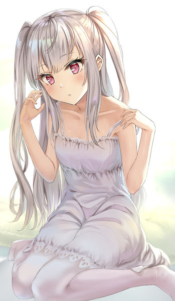 銀髪の女の子 Pixiv年鑑 B