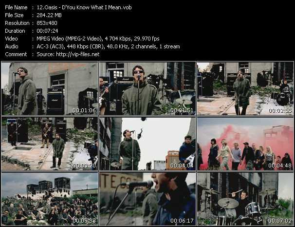 Oasis D You Know What I Mean Vob File