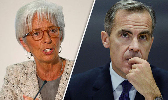 Christine Lagarde and Mark Carney