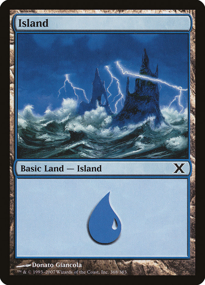 Island card preview