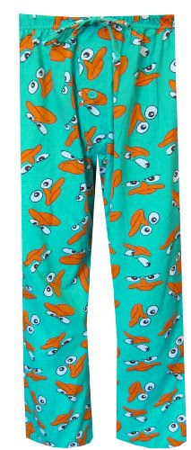 Disney's Phineas & Ferb Perry the Platypus Lounge Pant for men (Large)