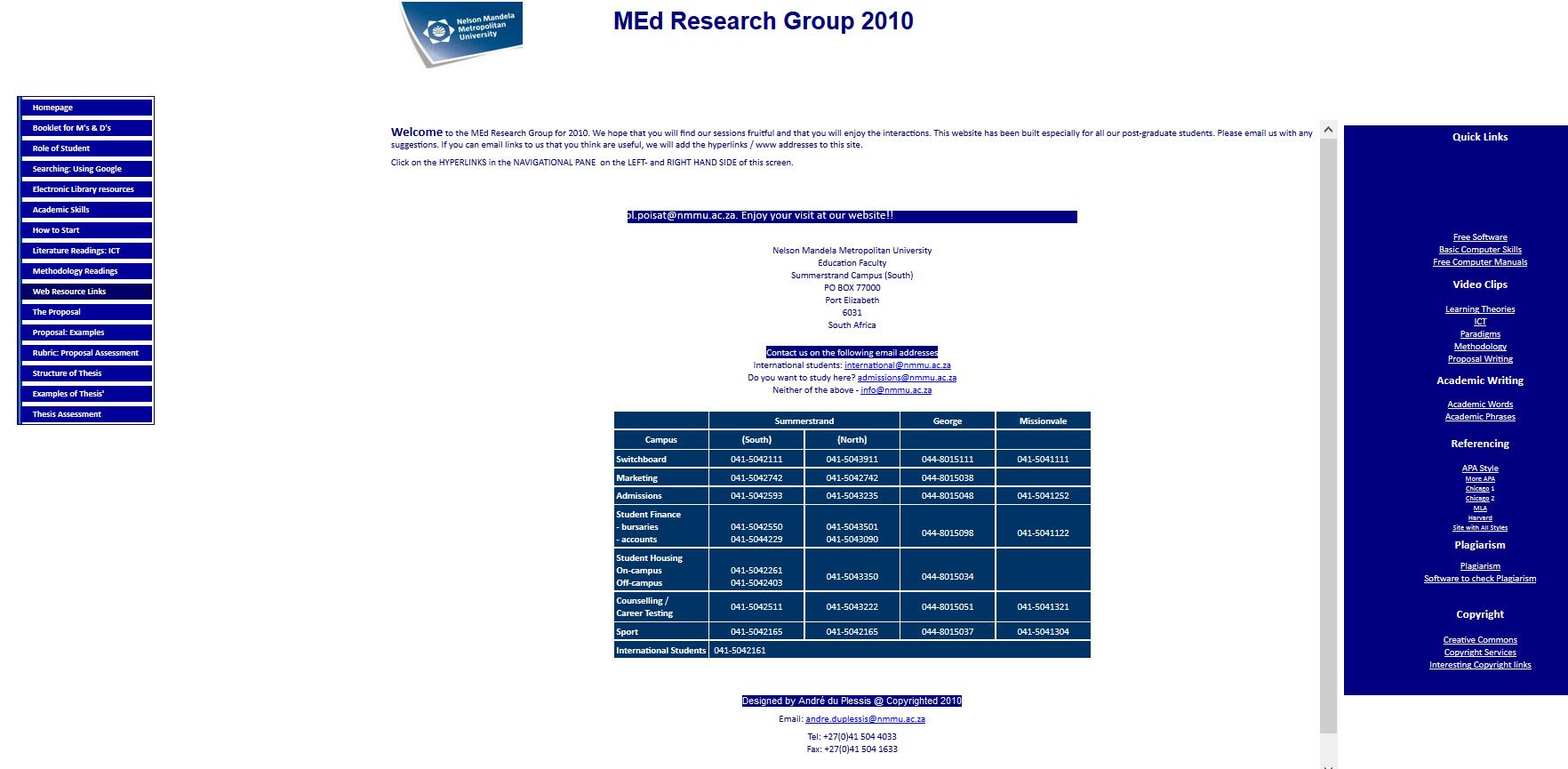 Introducing innovations to enhance teaching and learning and sharing these innovations with ...