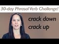 PHRASAL VERB Day 1 - CRACK 