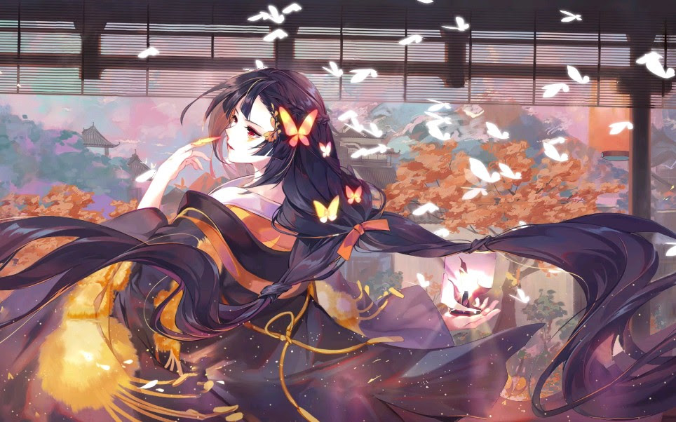 阴阳师 彼岸花动态壁纸 哔哩哔哩
