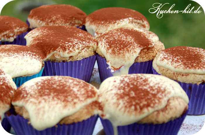 Vanille Rezept cupcakes  tiramisu Tiramisu  Amaretto mit  amaretto Cupcakes Cupcakes