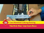 Terlengkap Cara Membuat Lubang Kancing Dengan Mesin Jahit Hitam, Paling Baru!