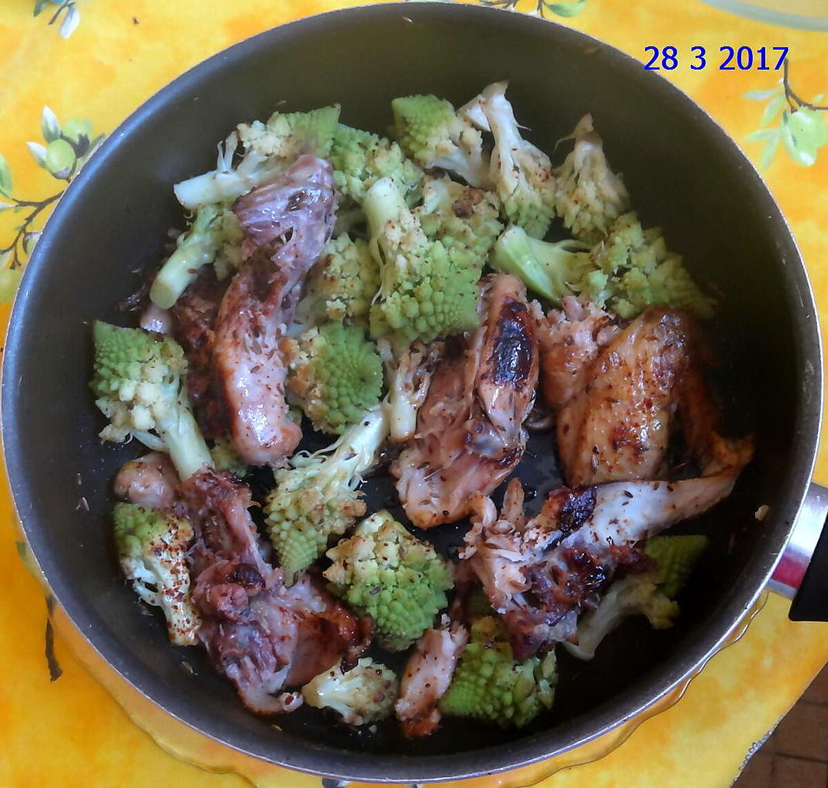 Recette De Romanesco Au Poulet Fume