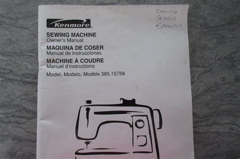 PDF Kenmore Sewing Machine Manual Model 385