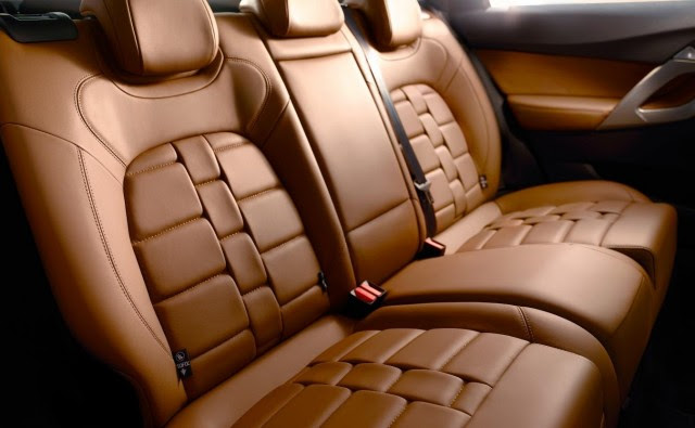 Citroen DS5 Hybrid4 driven seats