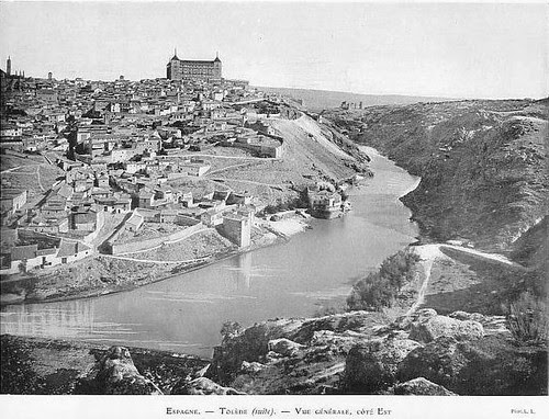 Vista de Toledo antes de 1887. Fotografía de L. Levy