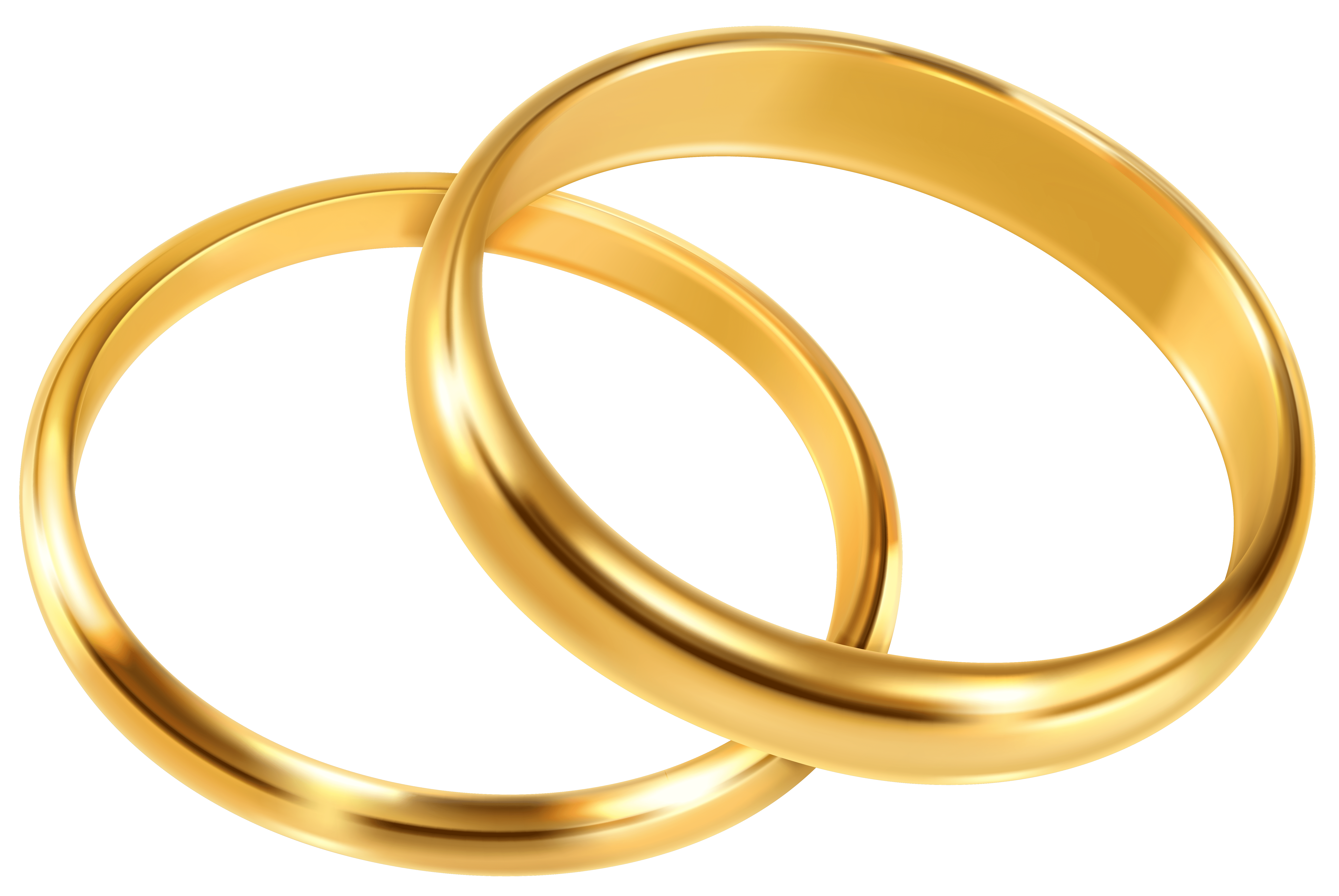 Download Interlocking Wedding Rings Clipart | Free download on ...