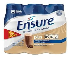 Ensure Plus Complete Balanced Nutrition Drink, Ready to Use, 24-8 Fluid Ounce Bottles