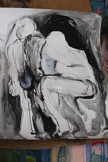 Paintings and drawings from high school