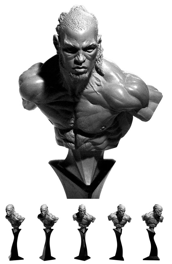 "VAL-MAR" 1/6 scale bust from Carbon-Fibre Media is seriously rad!