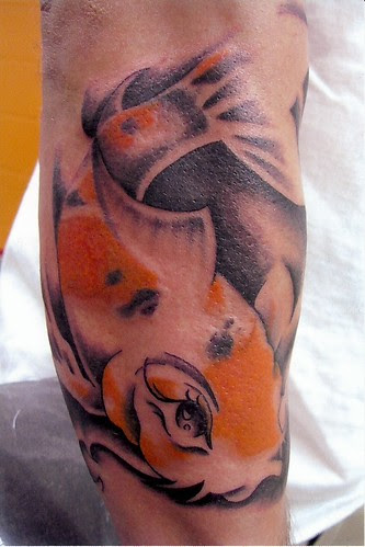  Koi fish tattoo 