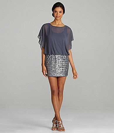 shop all xscape xscape sequin blouson dress print email tweet share ...