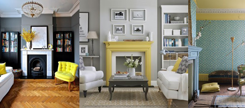Mustard And Grey Living Room - Blue Grey And Mustard Living Room Renovation Bay Bee / A matt ...