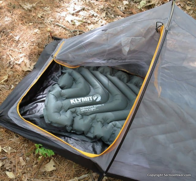 Klymit Insulated Static V Ultra Light Sleeping Pad Review Sectionhiker Com
