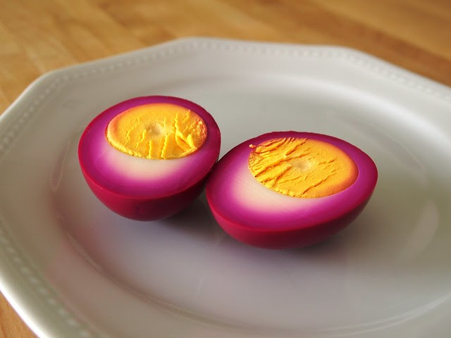 beet pickled eggs