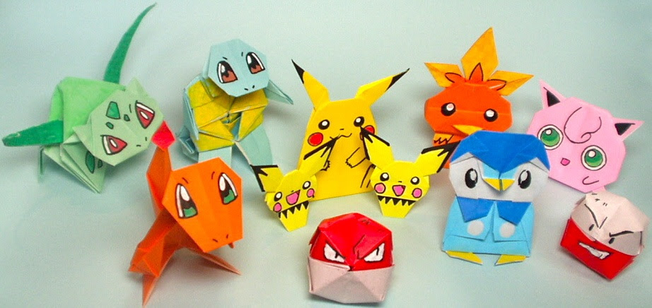 ポケモンを折り紙で簡単に作ろう ピカチュウ イーブイ ポッチャマの折り方は