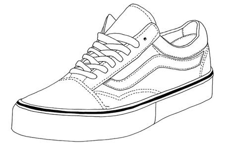 Sneakers Drawing Free Download On Clipartmag
