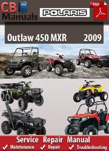 Download Polaris Outlaw 450 Mxr Full Service Repair Manual 2009 2011