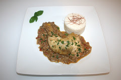 44 - Indian pepper chicken - Servied / Indisches Pfefferhuhn - Serviert