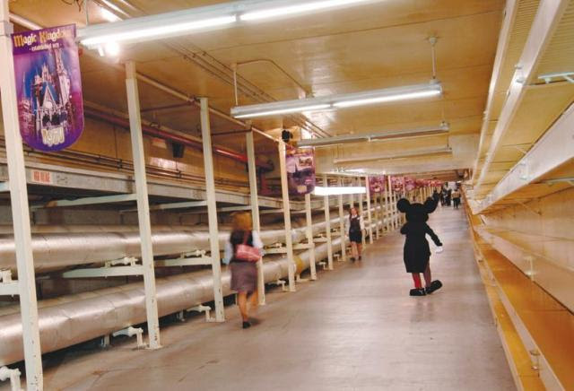 ディズニーランドの禁断な舞台裏写真 Warehouse Keeper