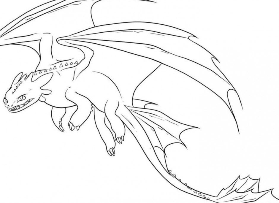 Download train your dragon night fury - Clip Art Library