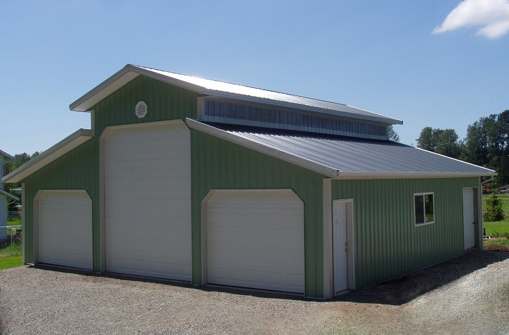 Monitor Pole Barn Building Plans