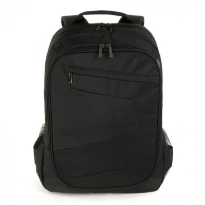 Tucano BLABK Lato - Backpack with dual compartments for iPads any size MacBook Pro or PC Notebooks up to 17 - Black