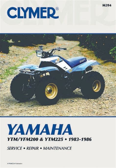 Download Yamaha Yfm Ytm200 Ytm225 1983 1986 Online Service Manual