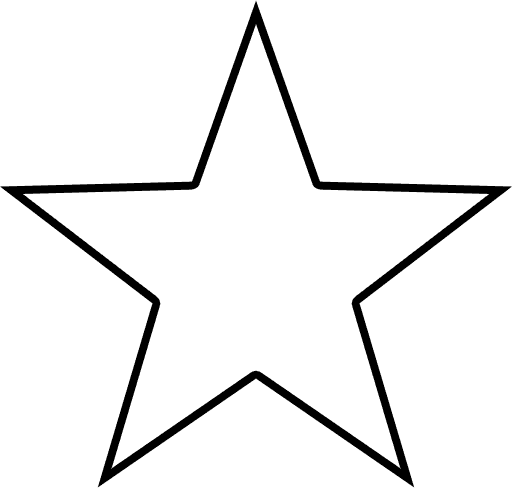 Star Tattoo Design Outline