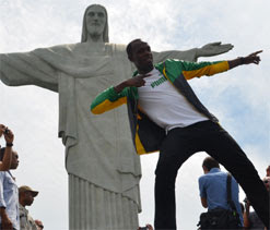 Usain Bolt to race on Copacabana beach