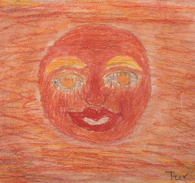 Afbeeldingsresultaat voor tekening beatrix jeugd zon