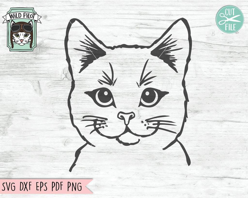 Free Free 244 Cat Face Svg Free SVG PNG EPS DXF File