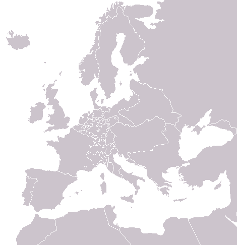 europe blank political map. europe map blank.