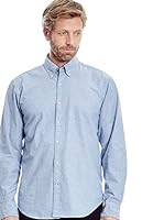 Cortefiel Camisa Chambray (Azul)