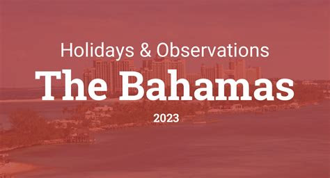 Add holidays or your own events, print using yearly, monthly, weekly and daily templates. holidays and observances in the bahamas in 2023