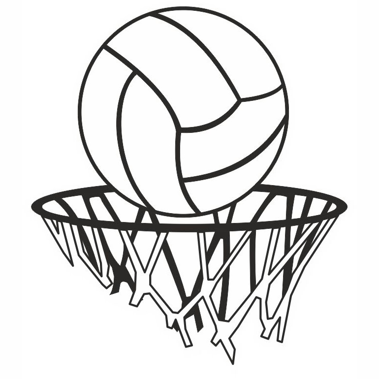 How To Draw A Netball