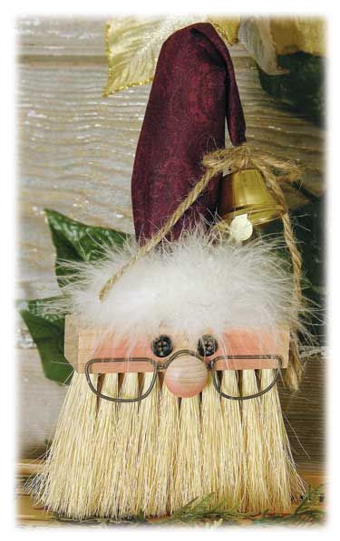 Paint brush Santa