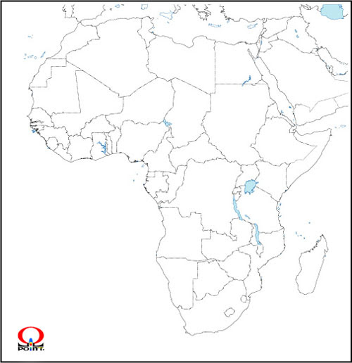 アフリカ地図 Map Of Africa